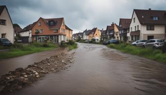 Aufräumarbeiten in Nordhessen nach schweren Unwettern mit Starkregen