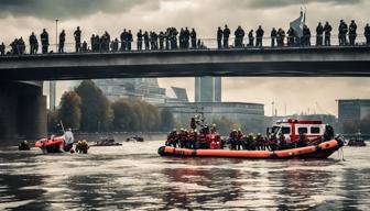 Mann in Frankfurt nach Sprung von Mainbrücke aus dem Fluss gerettet