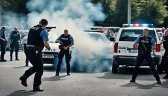 Polizei stoppt flüchtenden Fahrer in Groß-Gerau durch Schüsse auf Reifen